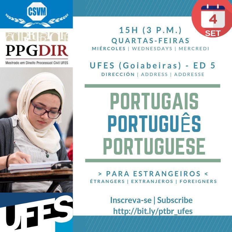 Curso de Português como Língua Adicional - Estrangeiros