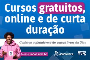 imagem de divulgação da plataforma de cursos livres da Ufes