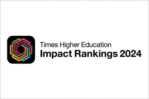 Logomarca do Times Higher Education Impact Rankings