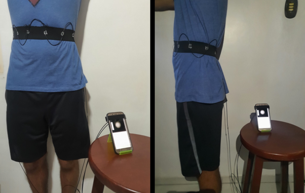 Dispositivo faz monitoramento respiratório com processamento de dados via smartphone Dispositivo de monitoramento respiratório