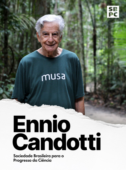 Foto da capa do livro com uma foto de Enio Candotti 