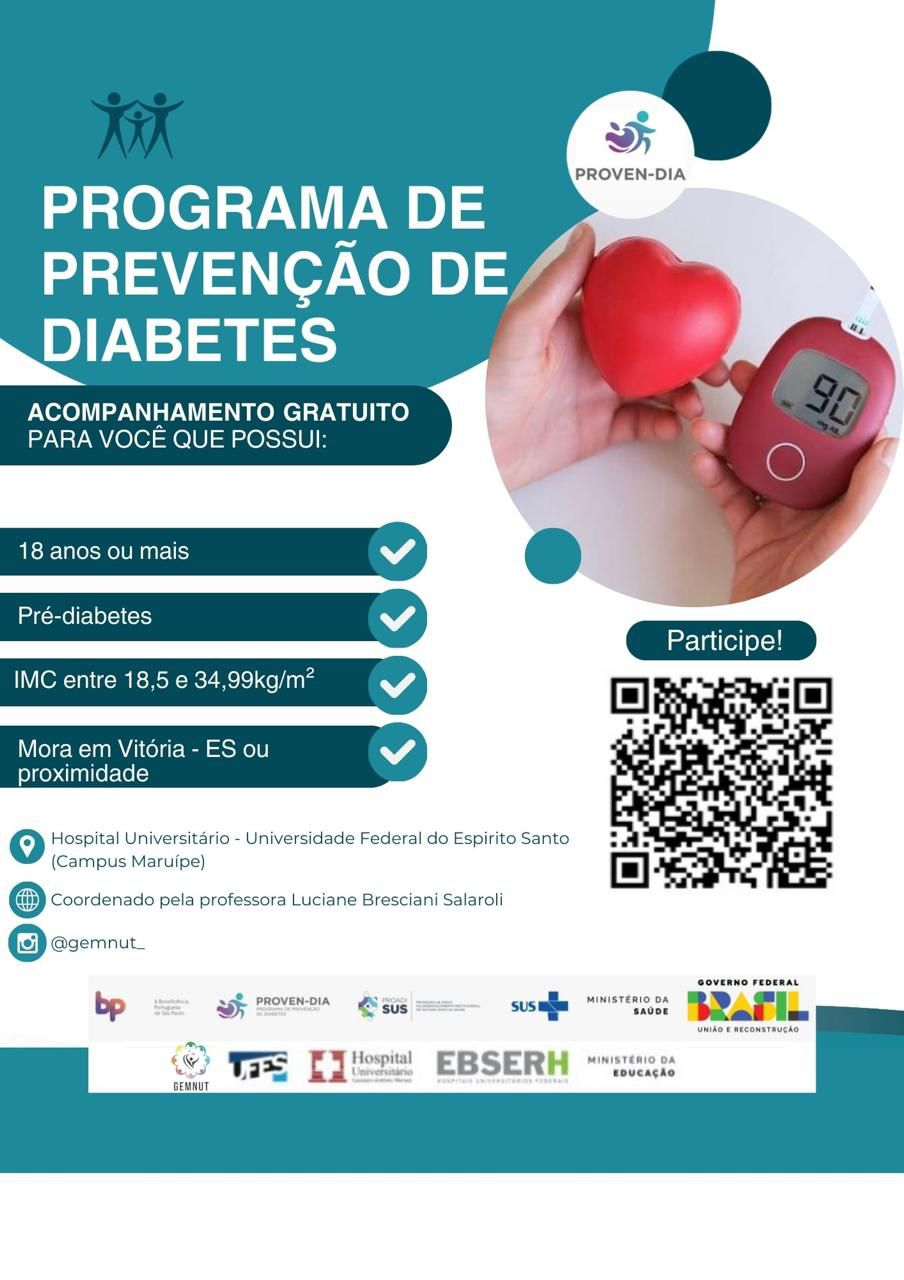 Cartaz de divulgação da pesquisa