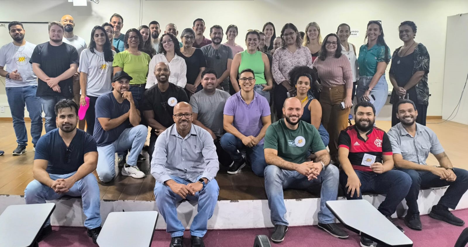 Foto do grupo participante do desafio