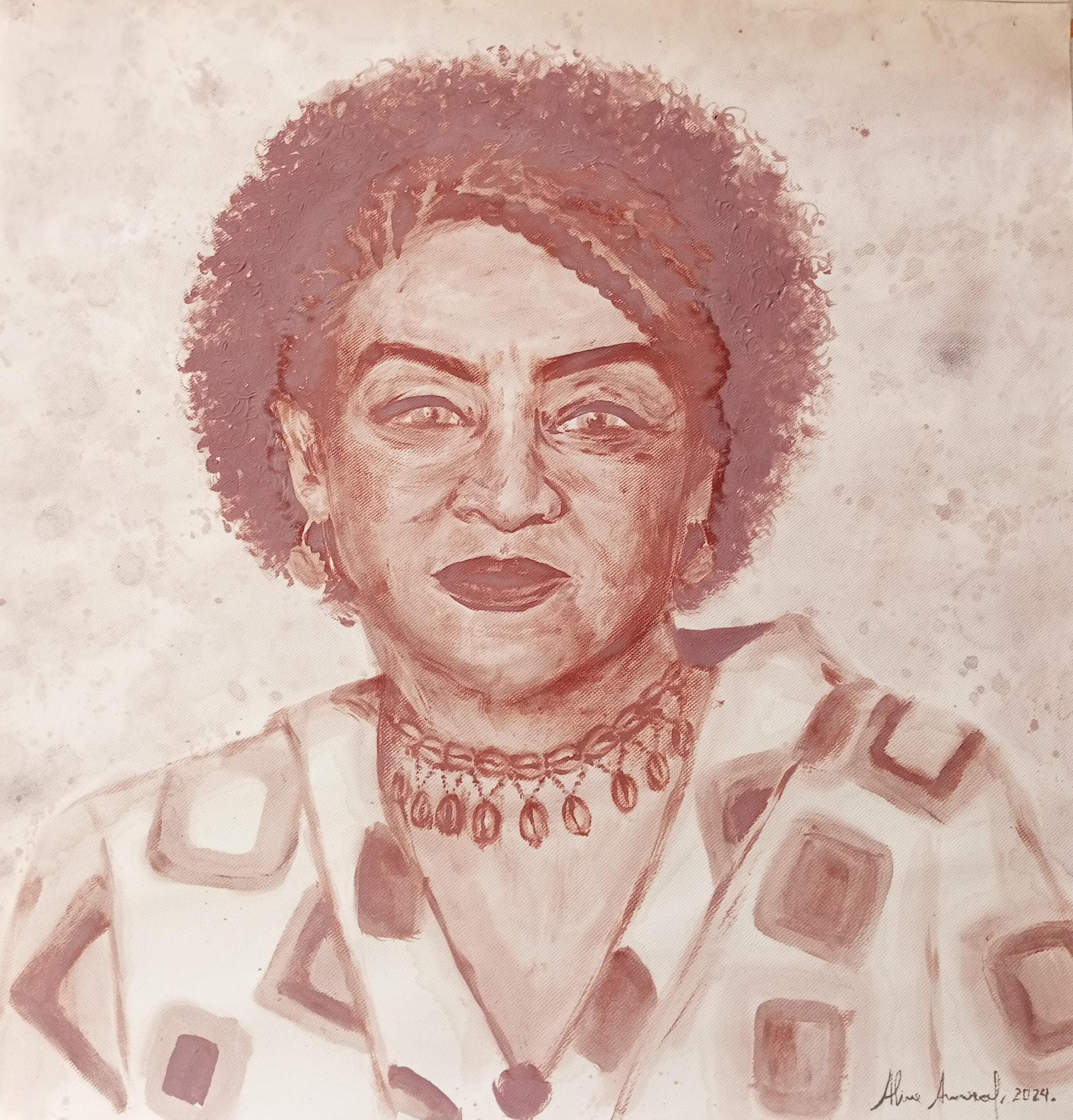 Imagem da poetisa capixaba Elisa Lucinda