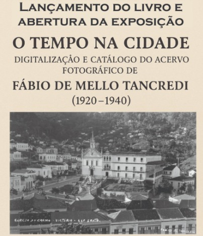 Cartaz de divulgação do evento com foto de Vitória