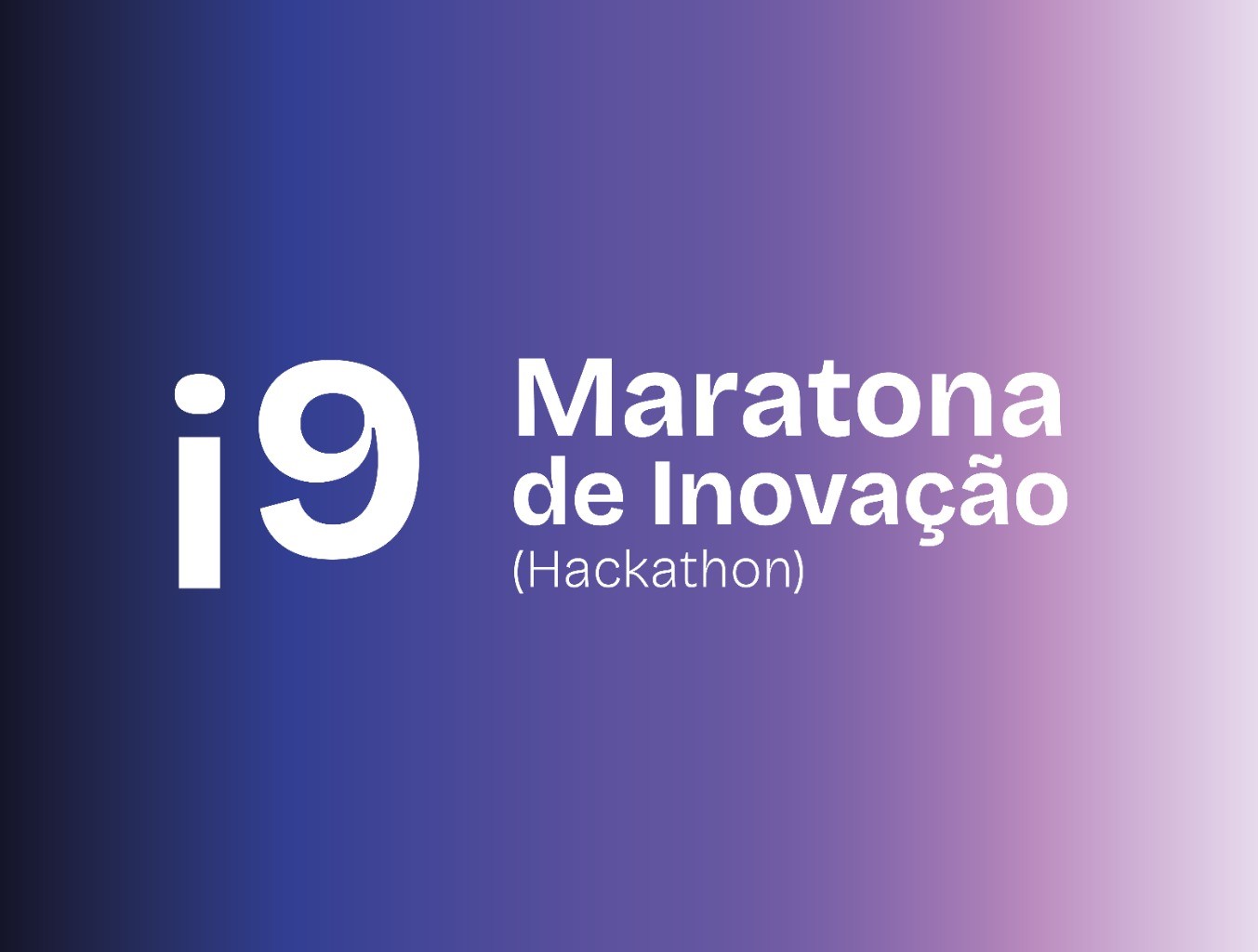 Cartaz com o nome do evento