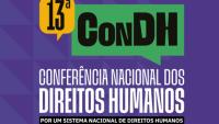 Logomarca da 13ª Conferência Nacional de Direitos Humanos