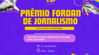 Cartaz de divulgação do prêmio