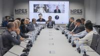 Foto da reunião no Ministério Público do Estado do Espírito Santo 