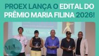 Cartaz de divulgação do prêmio