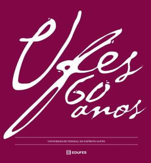 Capa do livro Ufes: 60 anos, com letras brancas em fundo magenta
