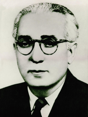 Foto em preto e branco com rosto de homem