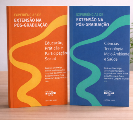 Foto das capas dos livros