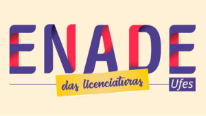 Logomarca do Enade Licenciaturas Ufes
