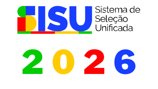 Imagem com a logomarca do Sisu, o significado da sigla e o número 2026
