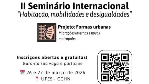 Cartaz de divulgação do evento