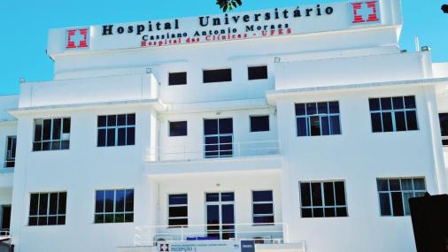 Foto da fachada do hospital
